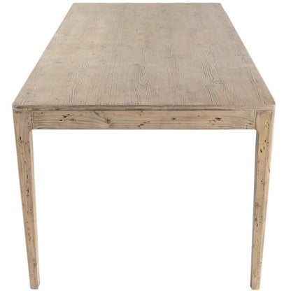 Table Ernest D892, format 180 × 90 × 76 cm, vue officielle 2. Autres meubles et décoration vendus séparément.