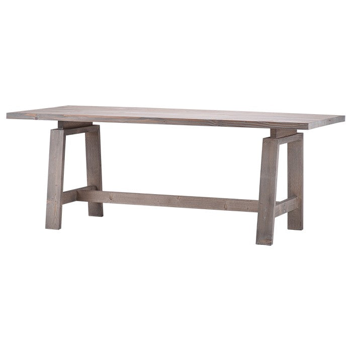 Table Trapèze D917, format 160 × 90 × 75 cm, vue officielle 2. Autres meubles et décoration vendus séparément.