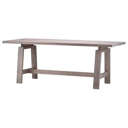 Table Trapèze D917, format 160 × 90 × 75 cm, vue officielle 2. Autres meubles et décoration vendus séparément.