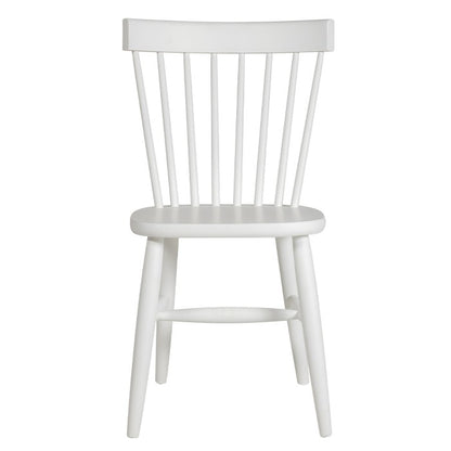 Chaise Osho en hêtre D751, 44 × 48 × 84 cm, vue officielle 4. Autres meubles et décoration vendus séparément.