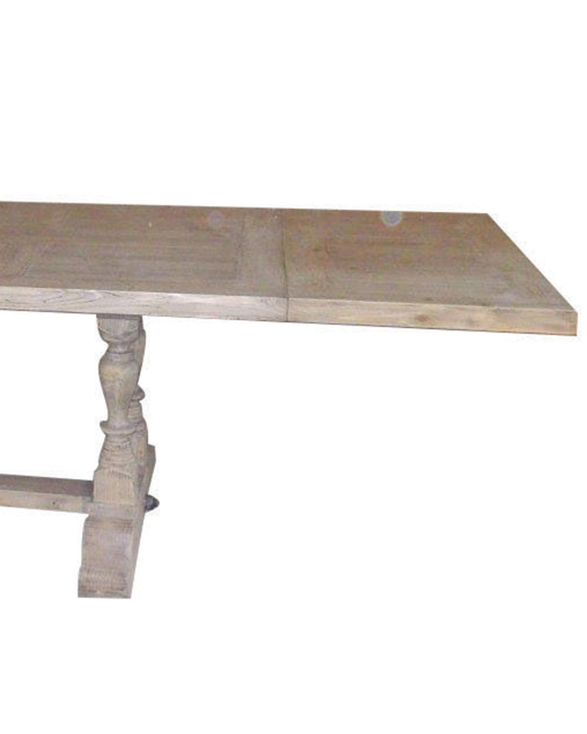 Table à rallonges D690EXT, format 260 × 100 × 78 cm, vue officielle 2. Autres meubles et décoration vendus séparément.