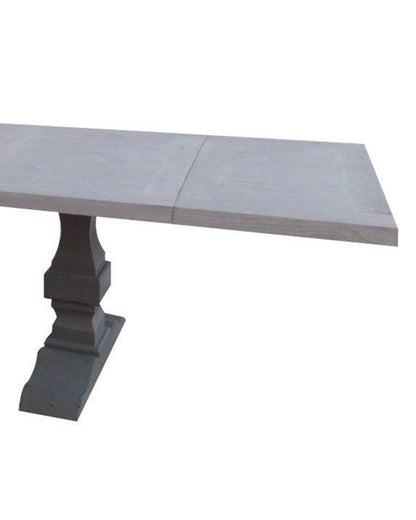 Table à rallonges Jeanne D692EXT, format 200 × 100 × 78 cm, vue officielle 2. Autres meubles et décoration vendus séparément.