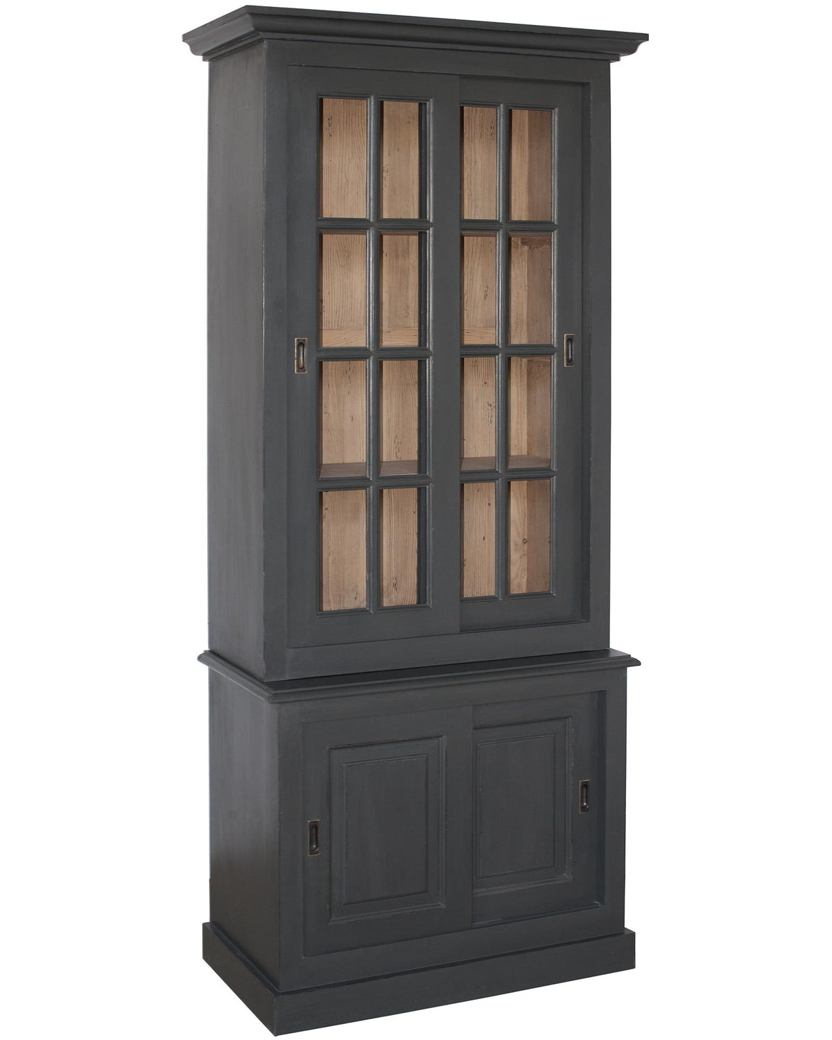 Vaisselier Marius D752, 100 × 50 × 227 cm, vue officielle 1. Autres meubles et décoration vendus séparément.