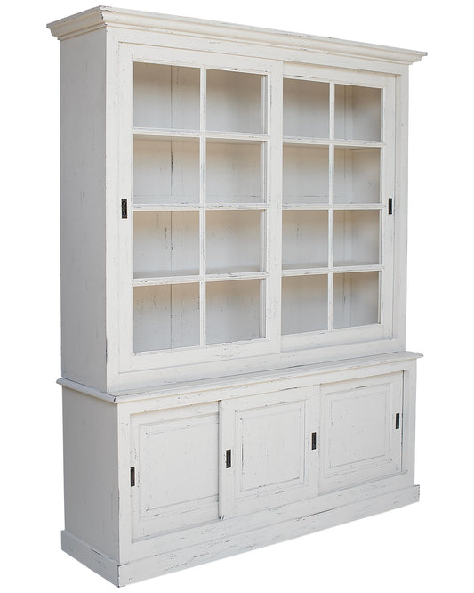 Vaisselier Annecy D786, 185 × 50 × 227 cm, vue officielle 1. Autres meubles et décoration vendus séparément.