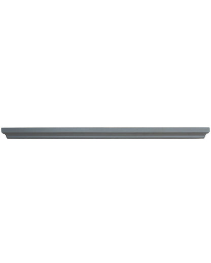 Vue du profil de corniche de cuisine Rosiris C16 en pin.