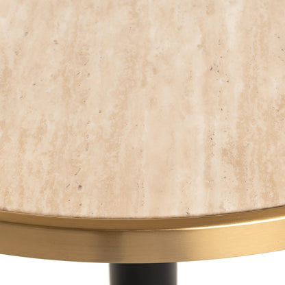 Bistro table Brazza beige 80Ø