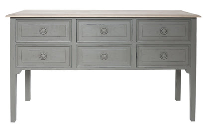 Grande commode Capucine D776, 135 × 40 × 82 cm, vue officielle 1. Autres meubles et décoration vendus séparément.