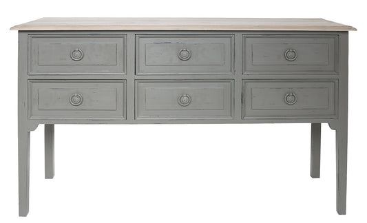 Grande commode Capucine D776, 135 × 40 × 82 cm, vue officielle 1. Autres meubles et décoration vendus séparément.