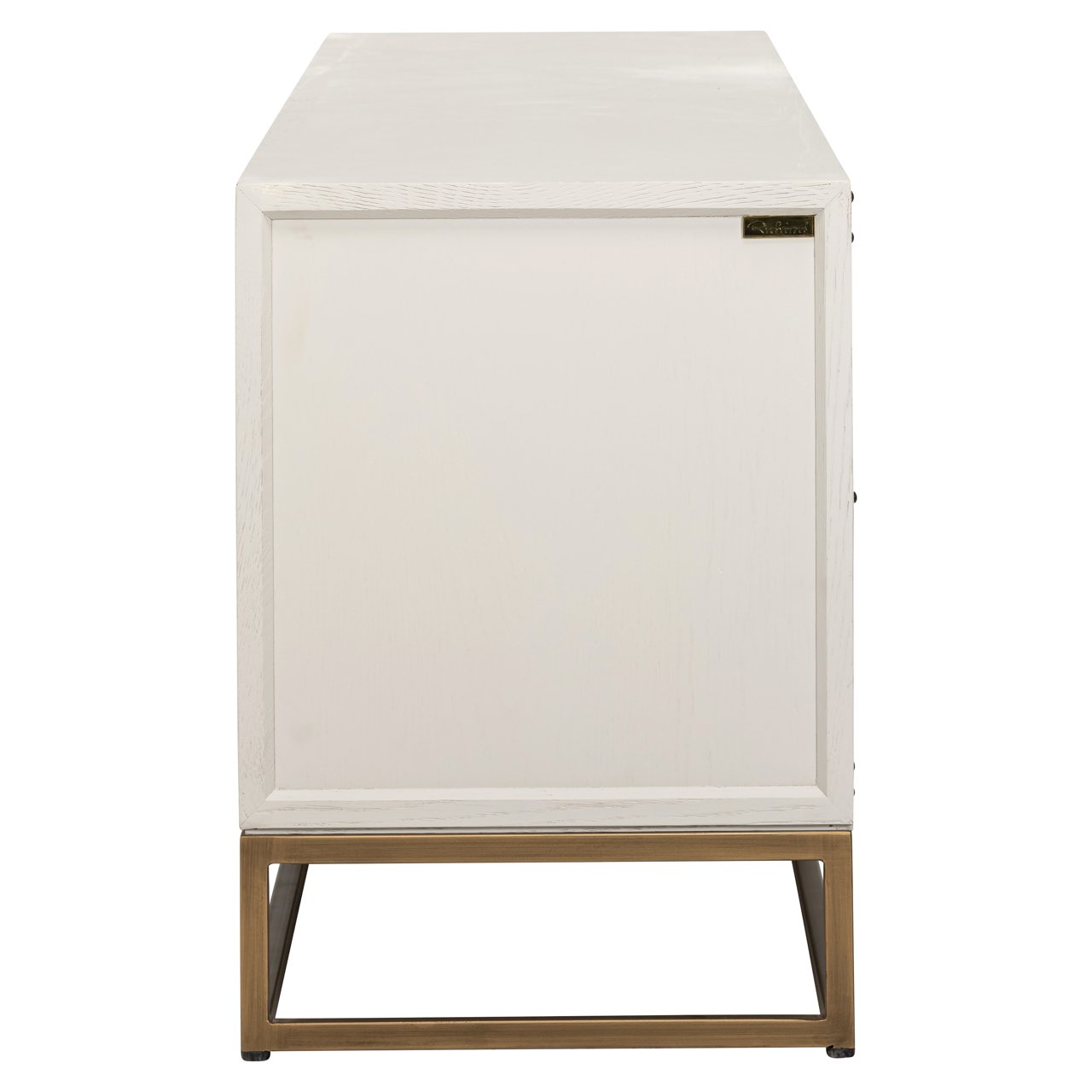 TV cabinet Whitebone brass verona grey  200