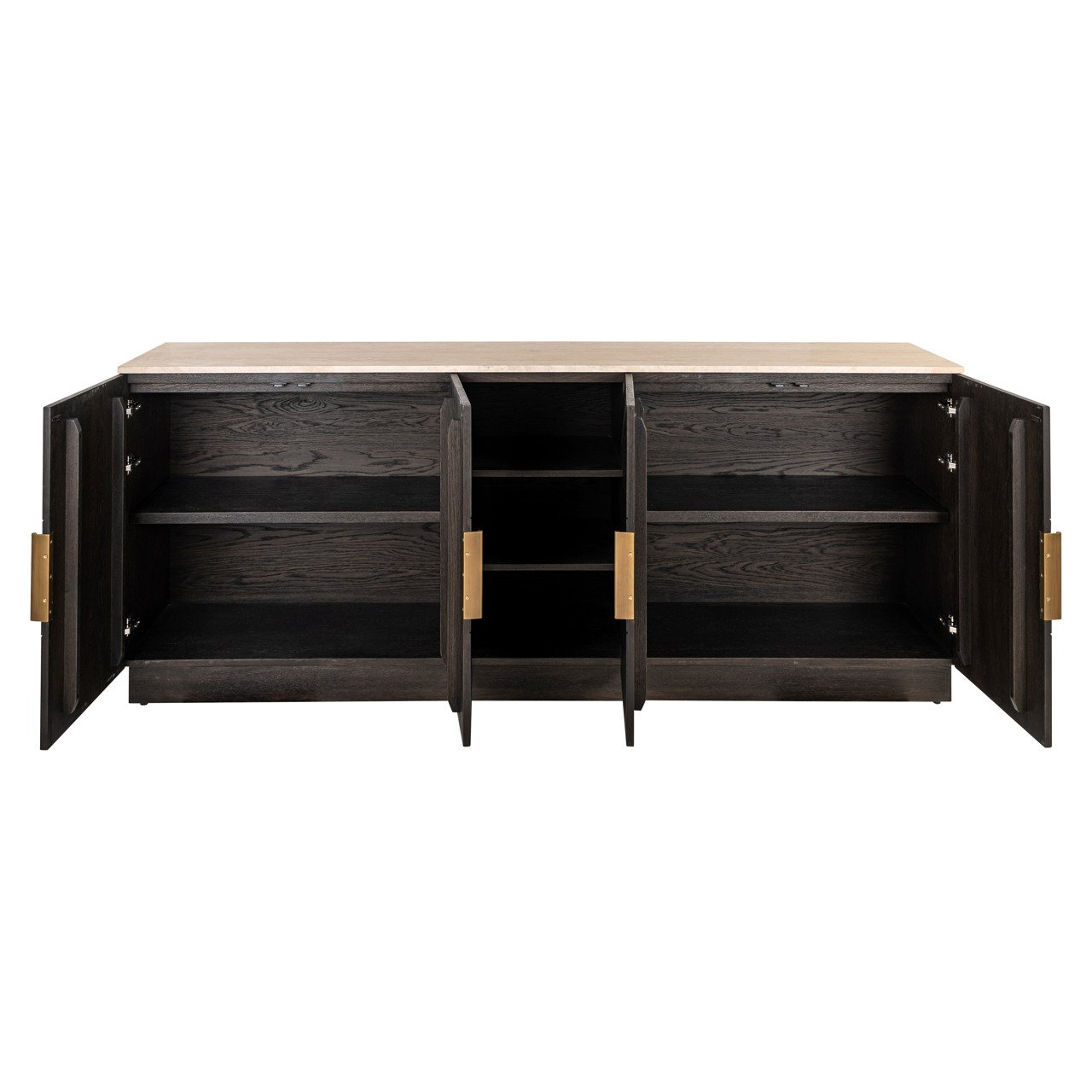 Sideboard Claremont brown  4-doors 2-shelves