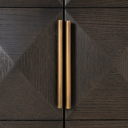 Sideboard Claremont brown  4-doors 2-shelves