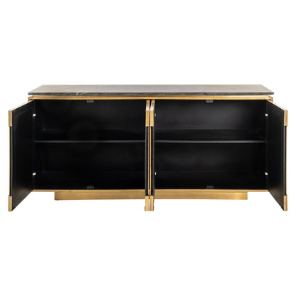 Sideboard Finsbury black/gold