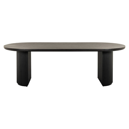 Dining table Kingston dark coffee 240
