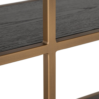 Display cabinet Carter brown large 4-doors