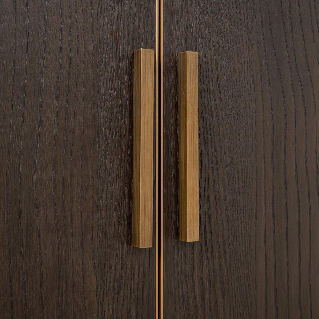 Display cabinet Carter brown large 4-doors