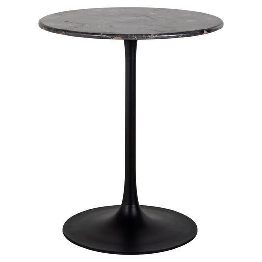 Bistro table Carlten black 65Ø