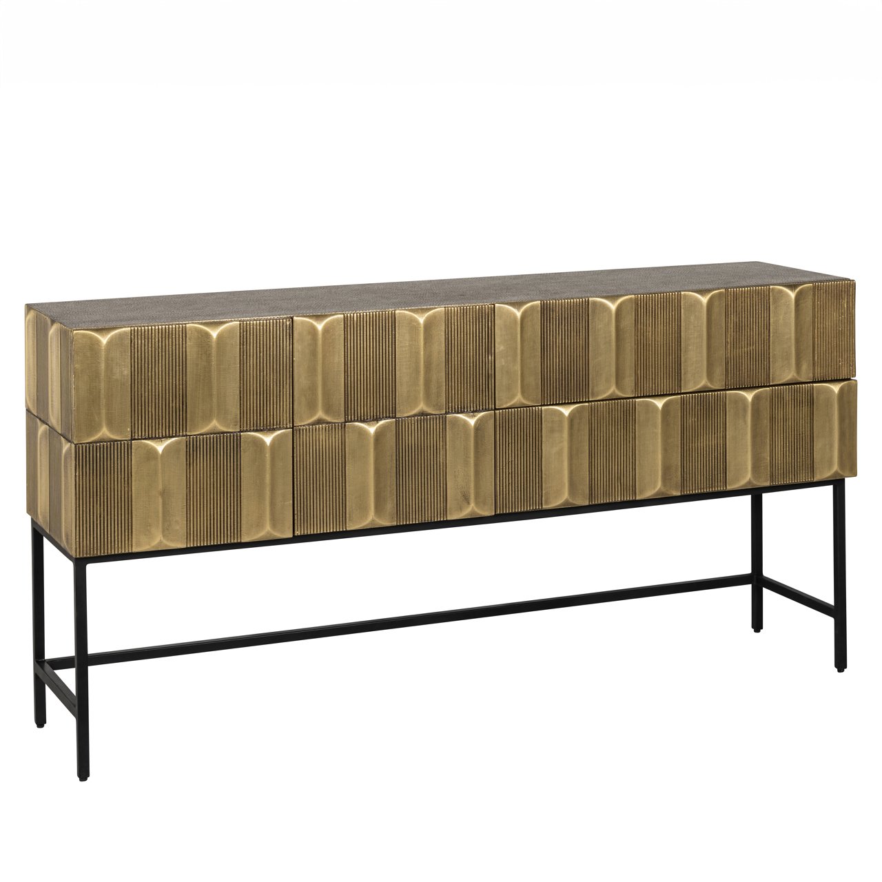 Sideboard Jaxx black/gold