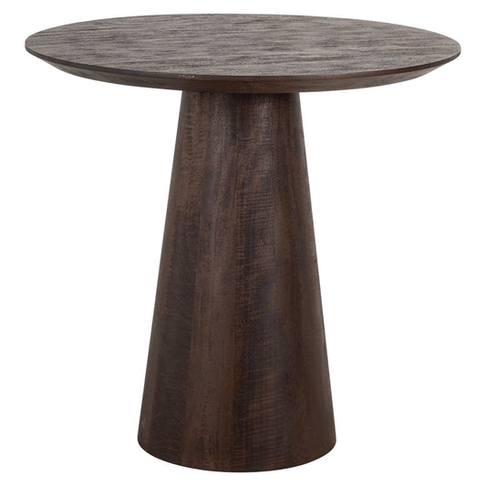 Bistro table Willow dark brown 80Ø