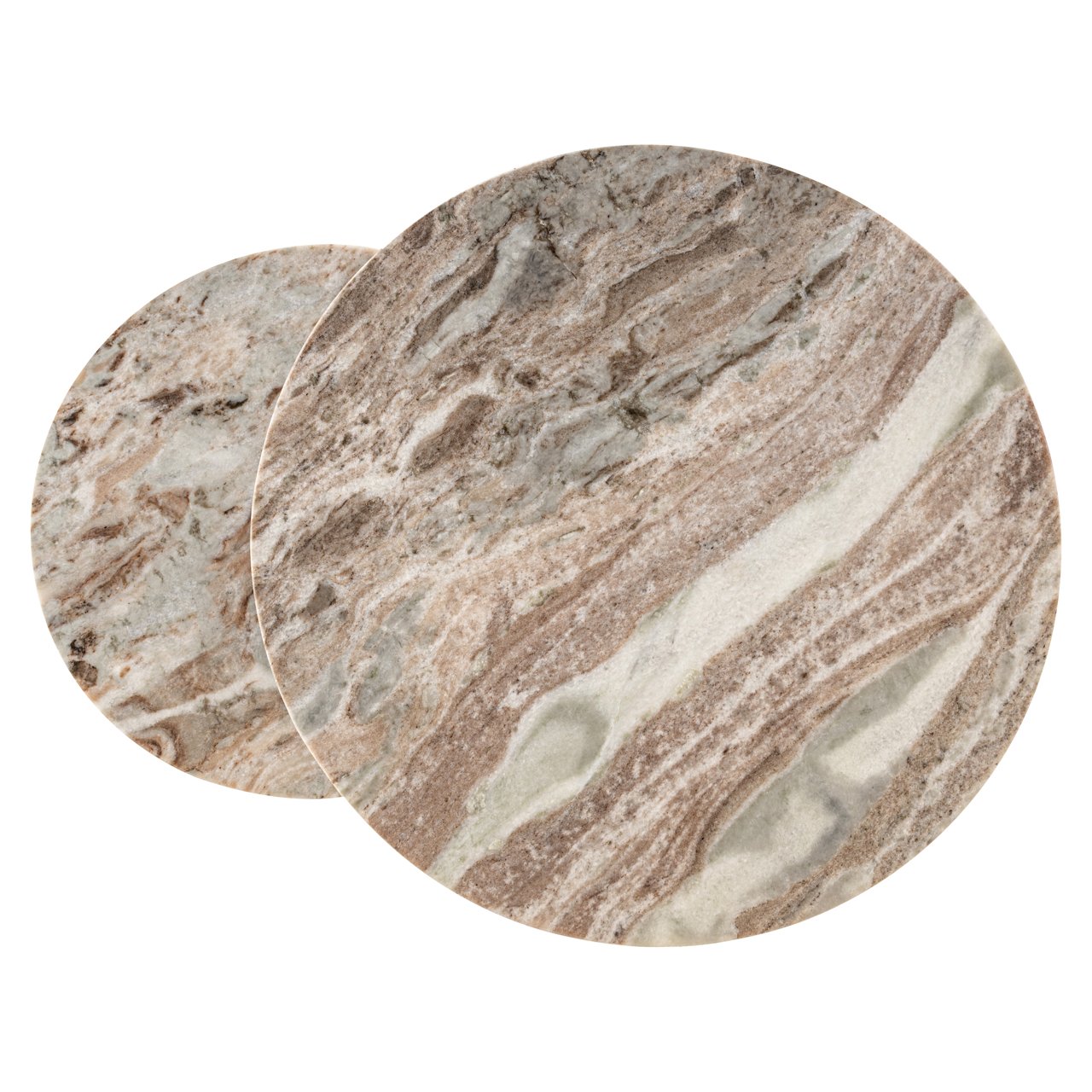 End table Fairfax Blush beige (Set of 2)