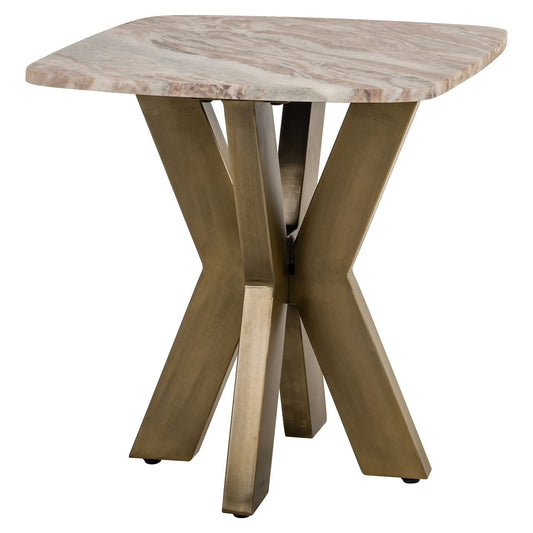 End table Bottega Blush beige
