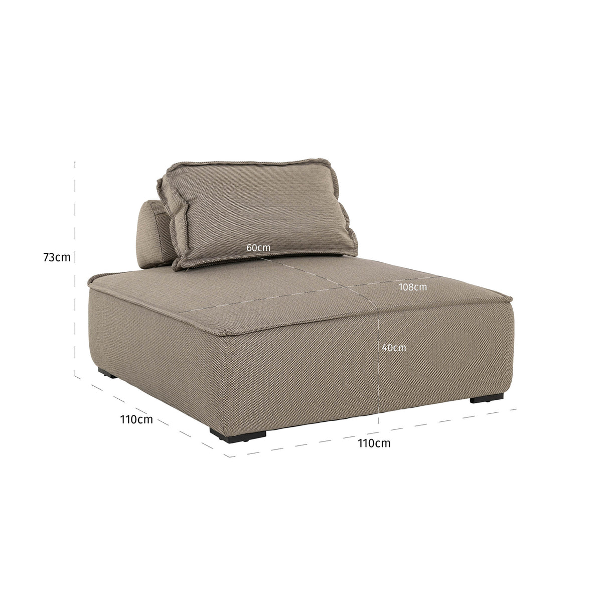 Chaise lounge extérieure|Fauteuil lounge