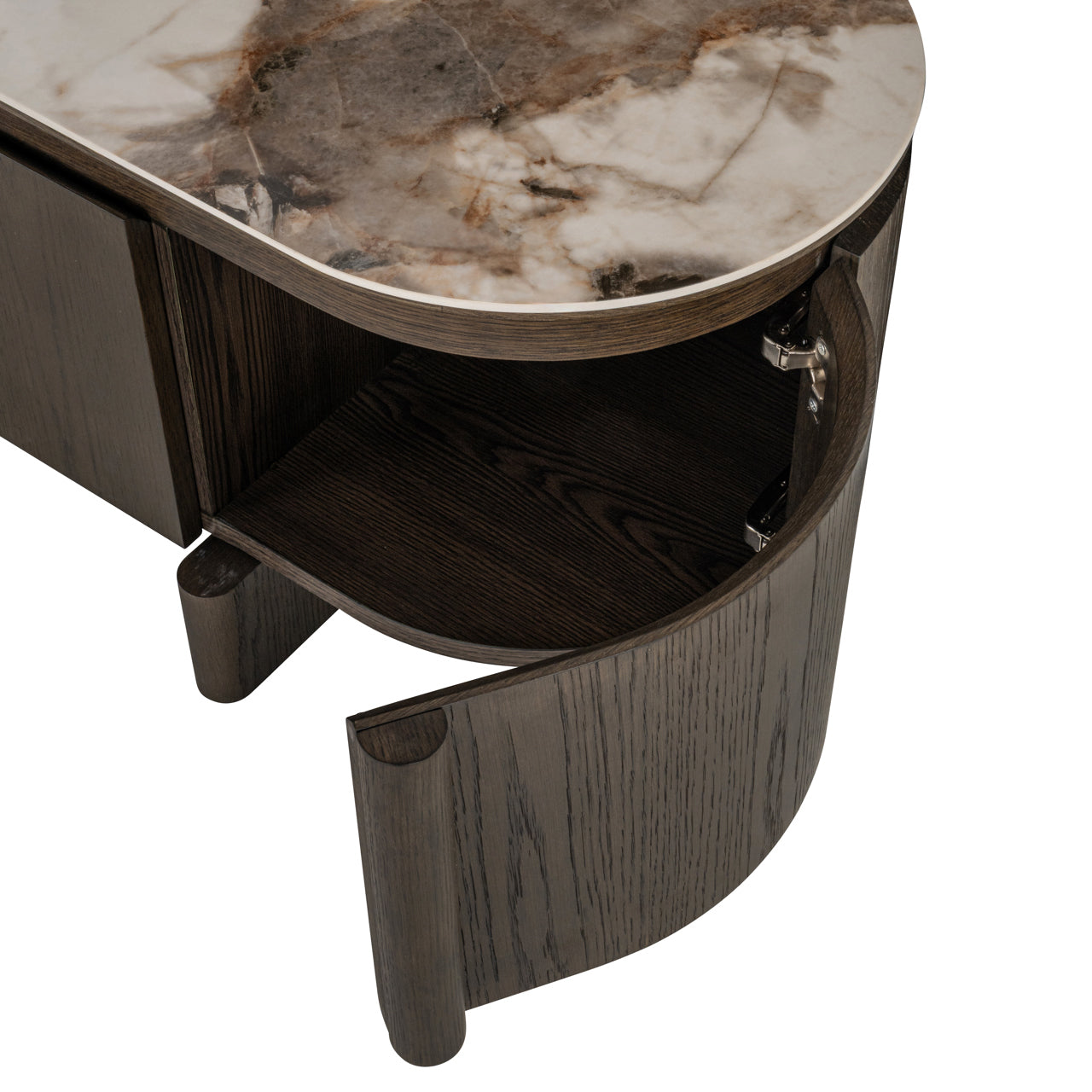 TV cabinet Langford brown