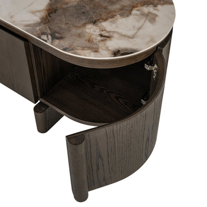 TV cabinet Langford brown