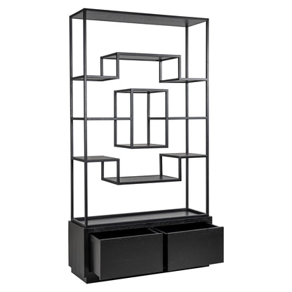 Display cabinet Bonvoy black