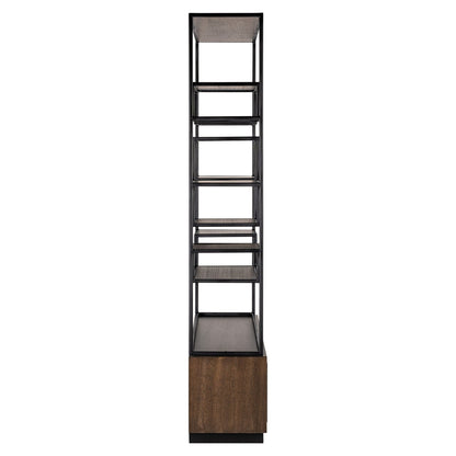 Display cabinet Bonvoy brown