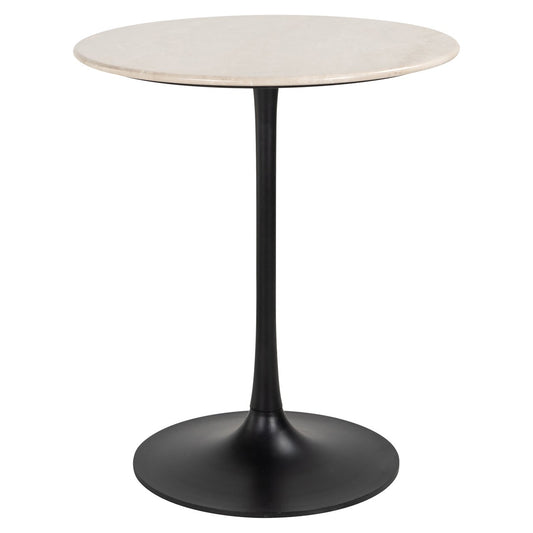 Bistro table Tavolo beige 70Ø