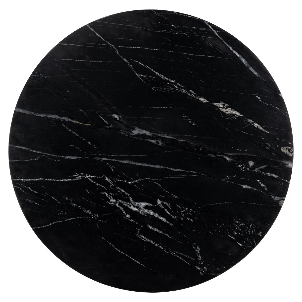 Bistro table Logan black/gold 75Ø