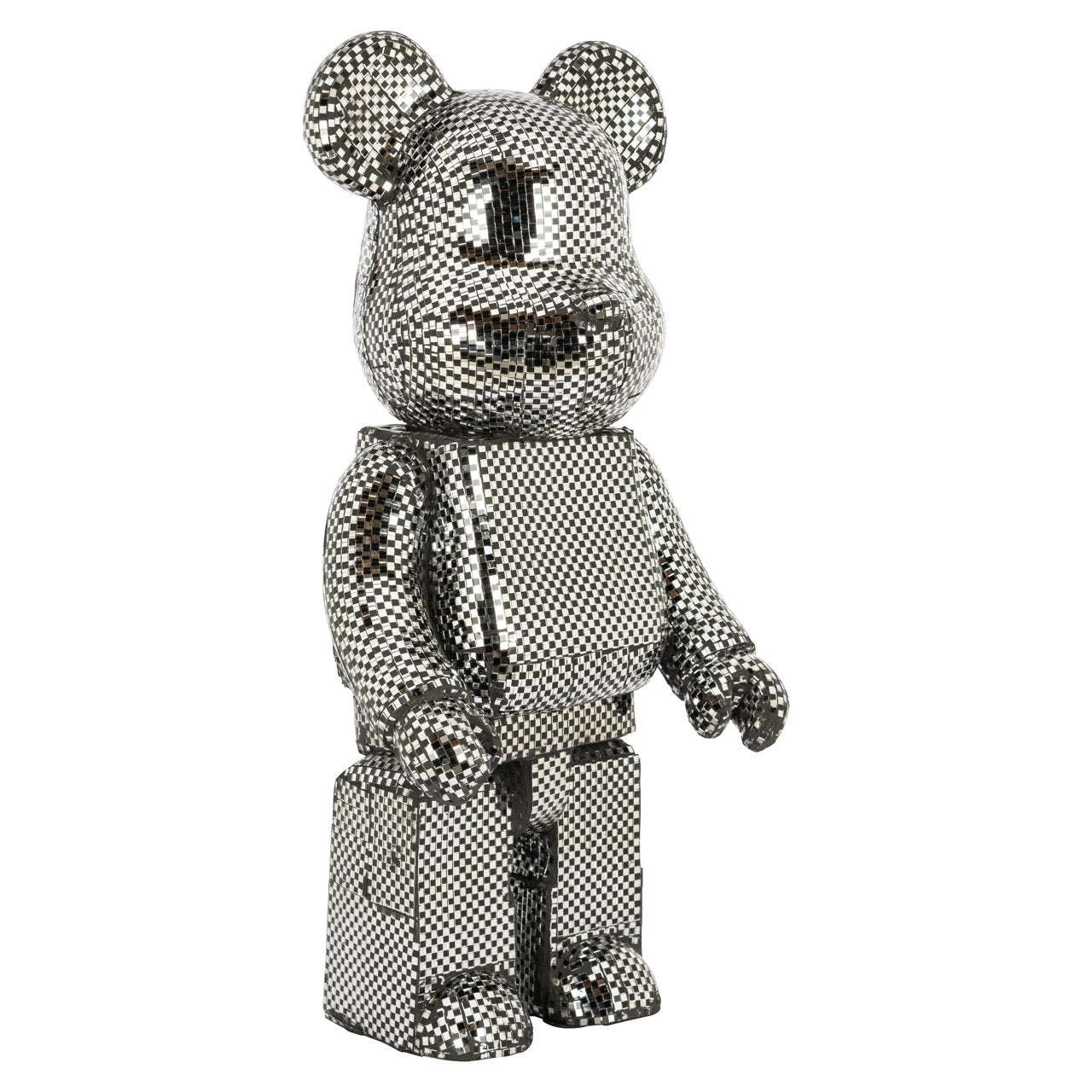 Decorative object Bear silver small