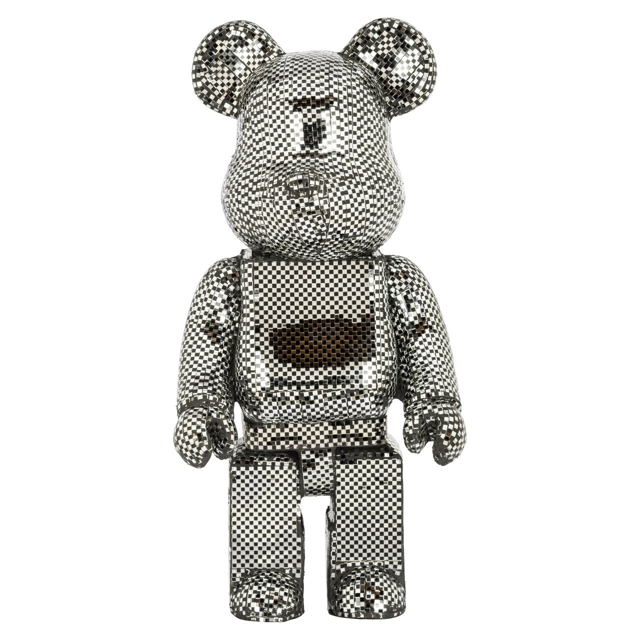 Decorative object Bear silver small