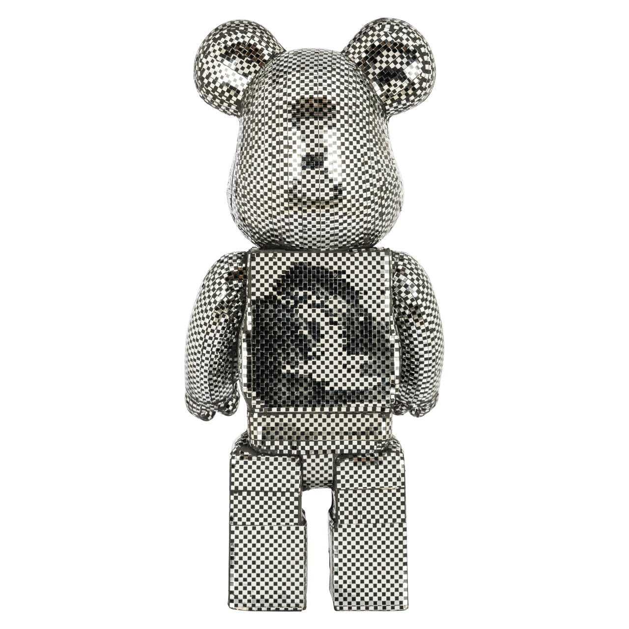Decorative object Bear silver small