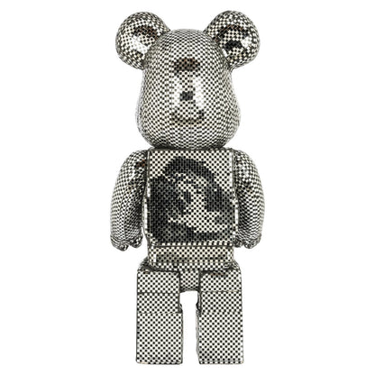 Decorative object Bear silver small