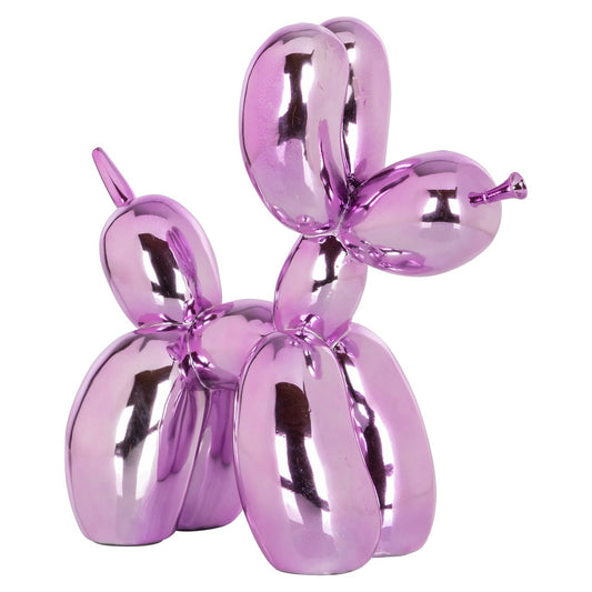 Decorative object Dog pink