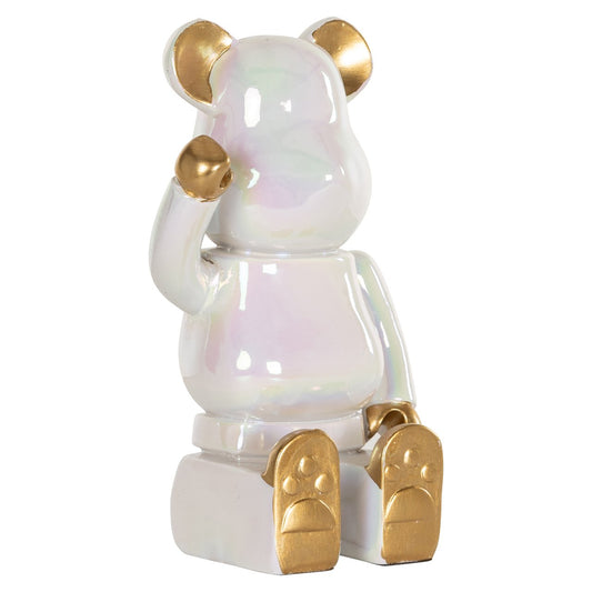 Decorative object Berlyn white