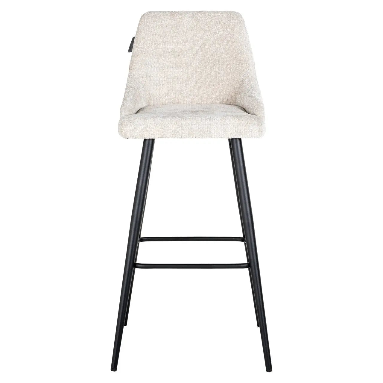 Bar stool Brooke cream unicorn (Set of 2)