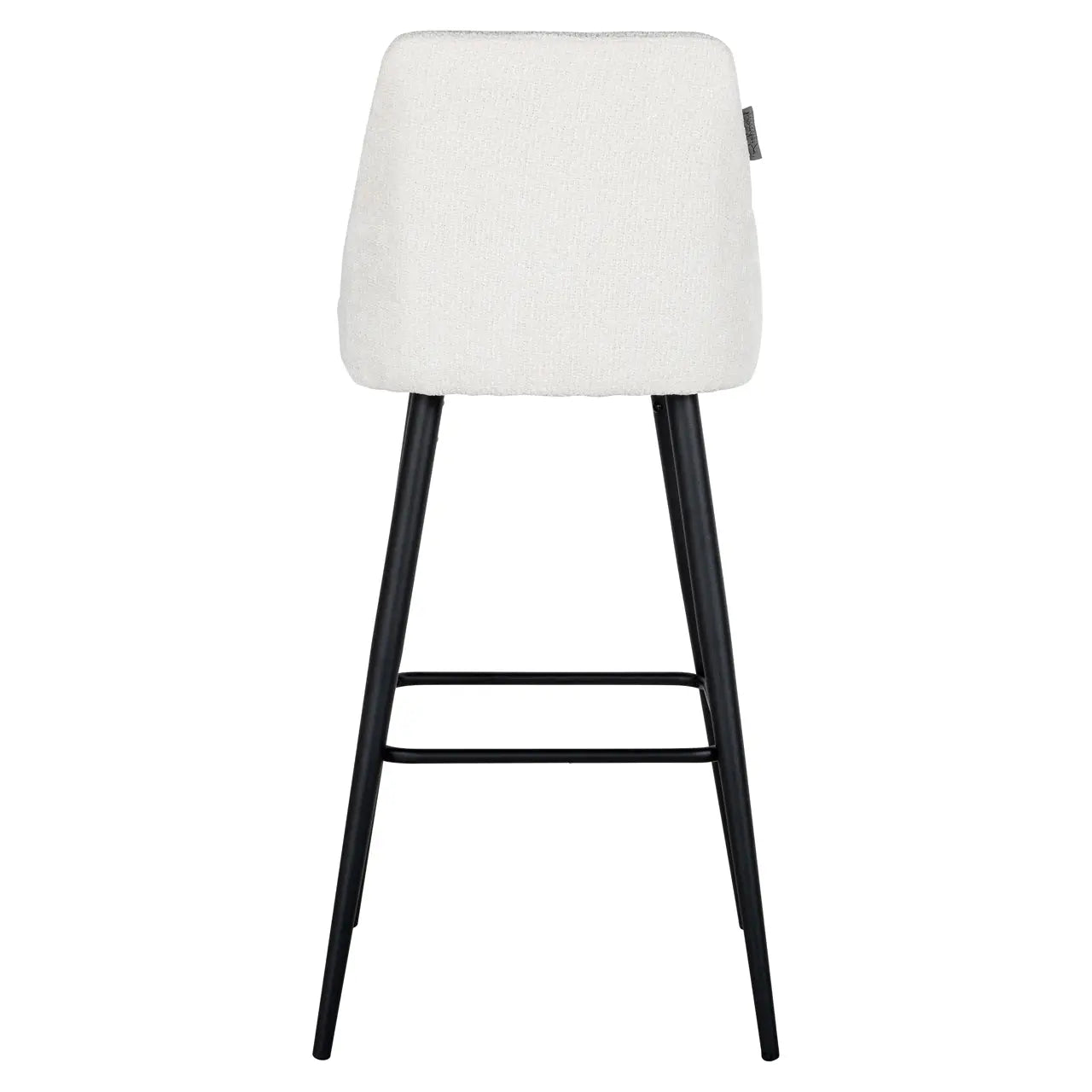 Bar stool Brooke white unicorn (Set of 2)