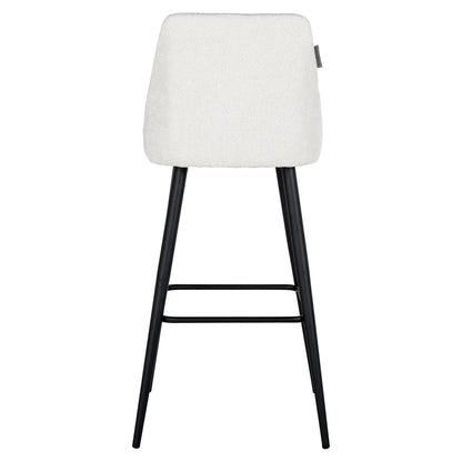 Bar stool Brooke white unicorn (Set of 2)