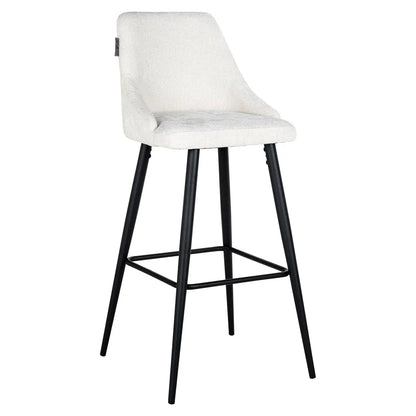 Bar stool Brooke white unicorn (Set of 2)