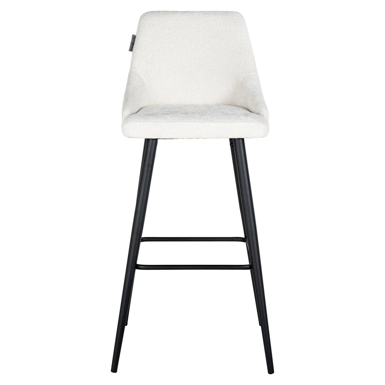 Bar stool Brooke white unicorn (Set of 2)