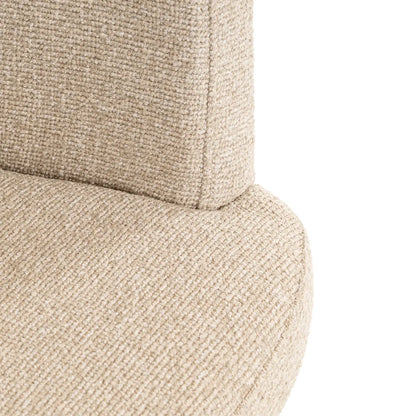 Bar stool Cheyenne biscotti swivel