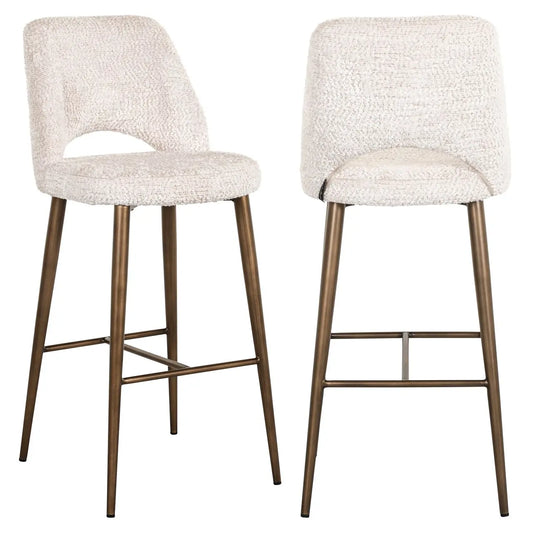 Bar stool Delphine lovely cream
