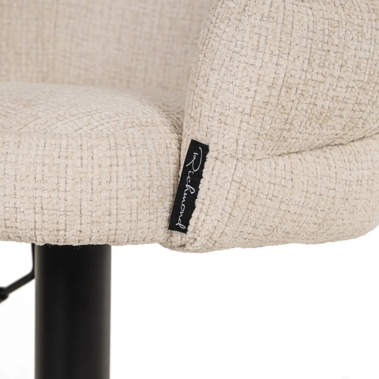 Bar stool Nikki niagara beige swivel fire retardant
