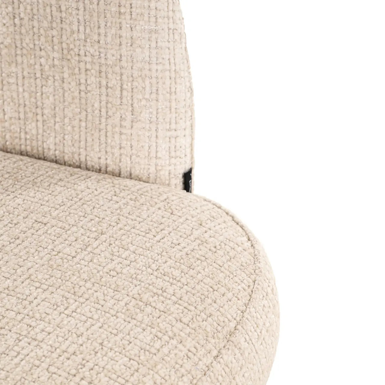 Bar stool Nikki niagara beige swivel fire retardant