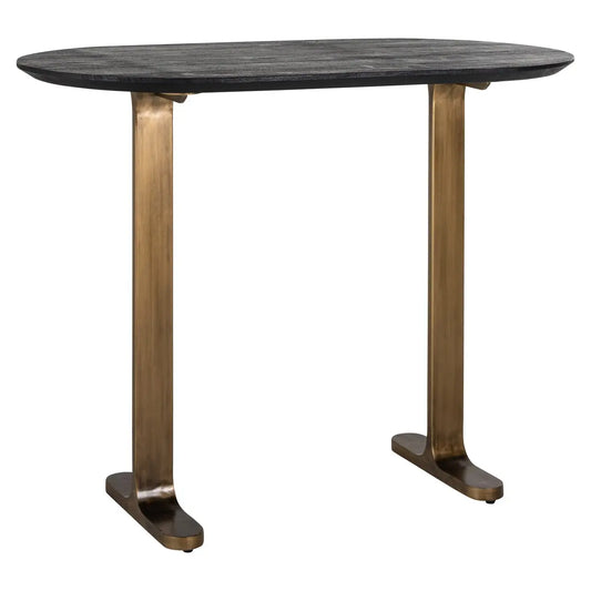 Bar table Revelin black/gold 140
