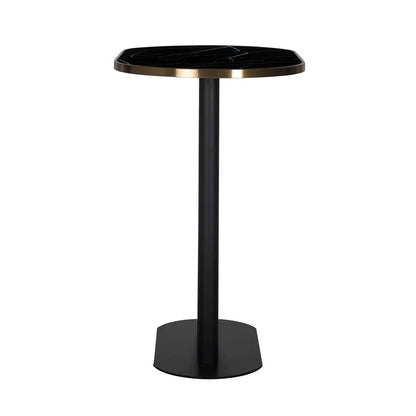 Bar table Zenza black oval