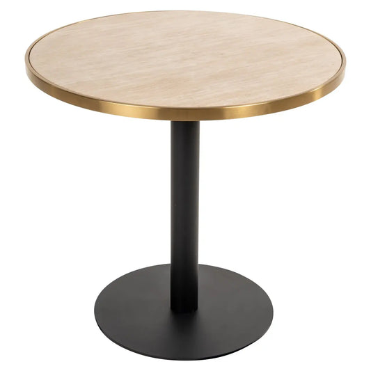 Bistro table Brazza beige 80Ø