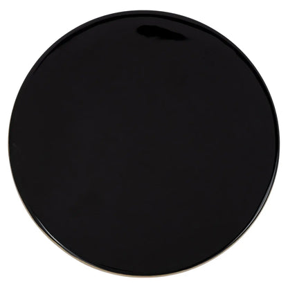 Cake plate Elena black/gold